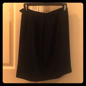 Classic black skirt